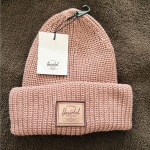 NWT Herschel Pink Knit Beanie